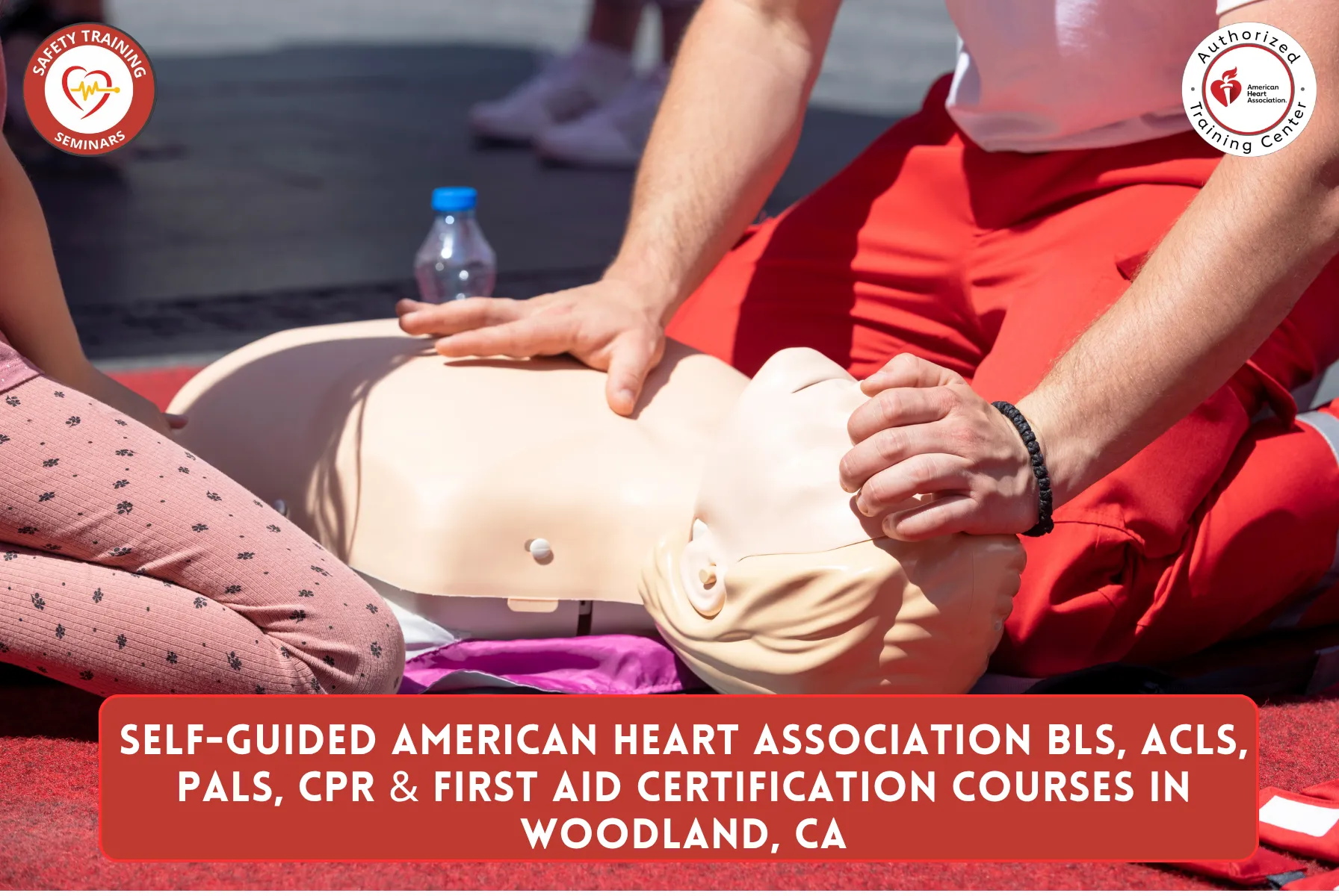 Self-Guided American Heart Association BLS, ACLS, PALS, CPR & First Aid Certification Courses in Woodland, CA